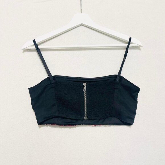 Sequin Crop Top cami - Picture 7 of 8